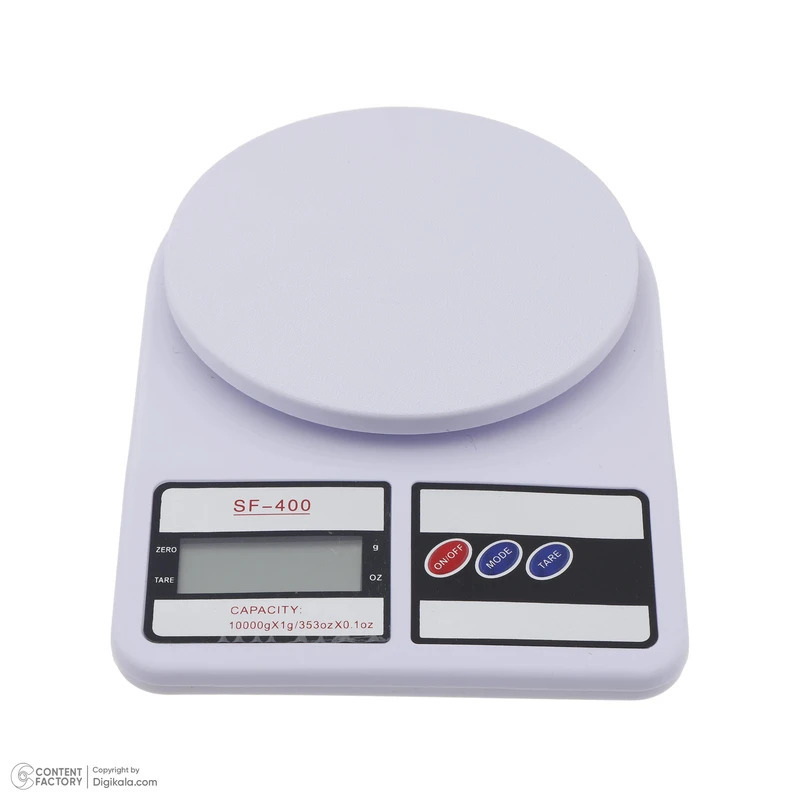 ترازوی آشپزخانه الکترونیک مدل SF-400