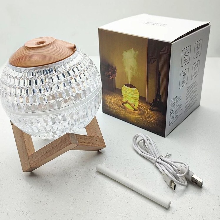 دستگاه بخور و رطوبت ساز سرد مدل چراغ خواب رقص نور مدل 221/18