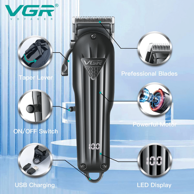 ماشین اصلاح موی سر و صورت VGR مدل V-282