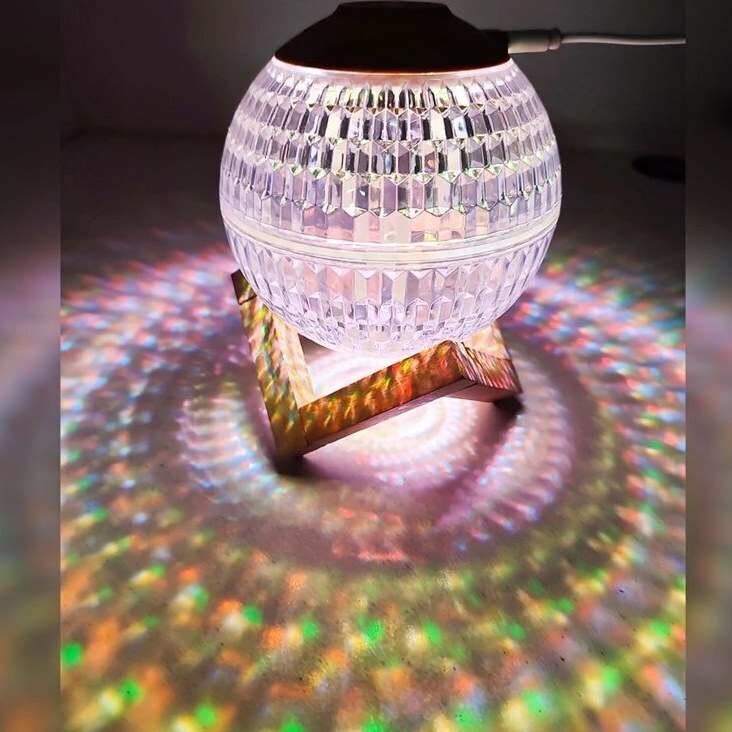 دستگاه بخور و رطوبت ساز سرد مدل چراغ خواب رقص نور مدل 221/18