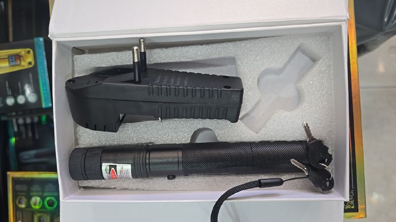 لیزر کلیددار با کلید ایمنی